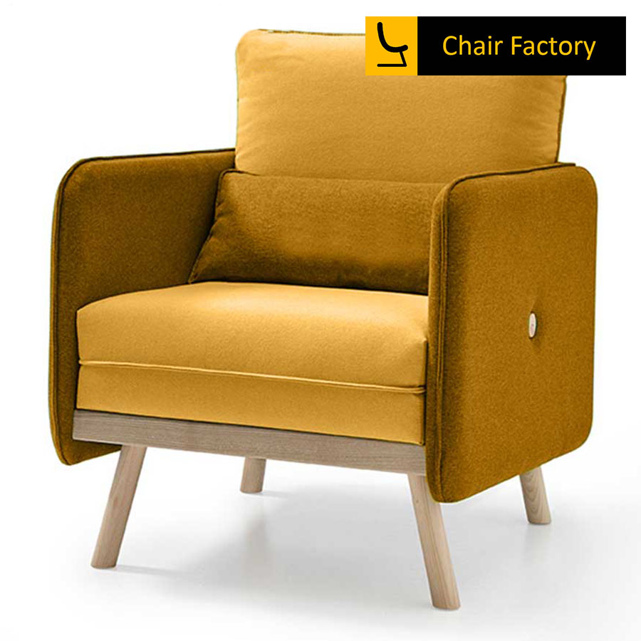 Mikado Yellow Corporate Accent Chair